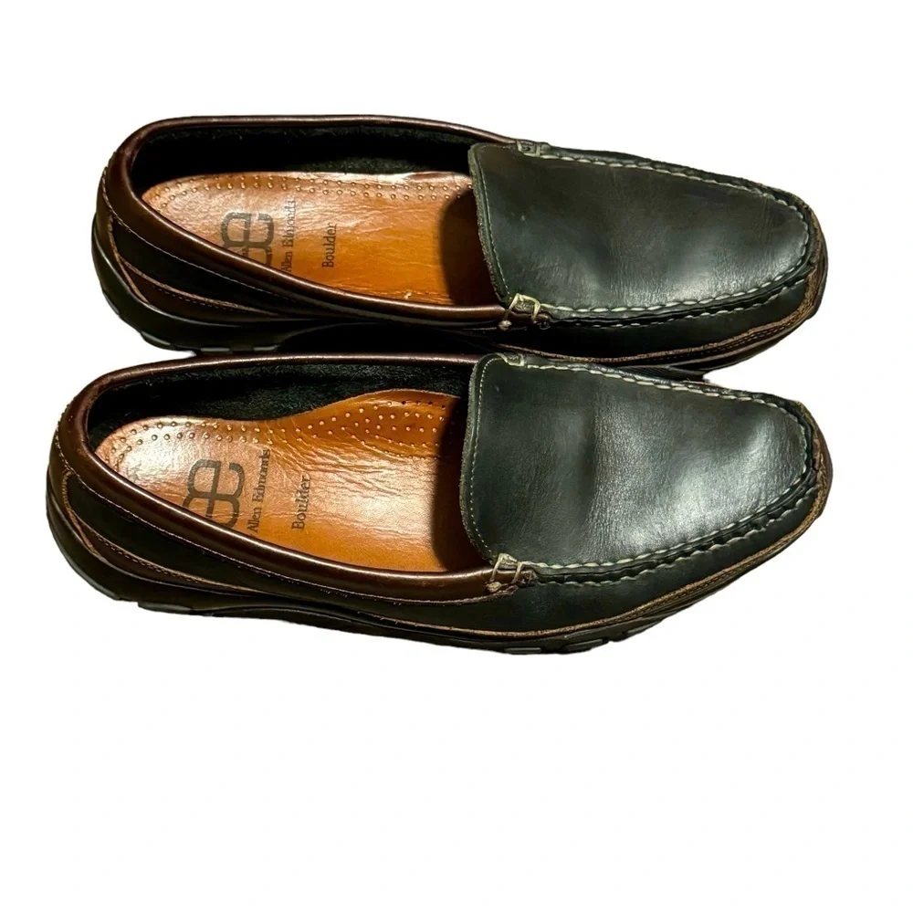 Allen Edmonds Boulder Loafer Shoes 8.5D Slip On Leather Casual Office Comfort